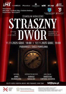 Pabianice Wydarzenie Spektakl Straszny Dwór - reż. A. Długołęcka