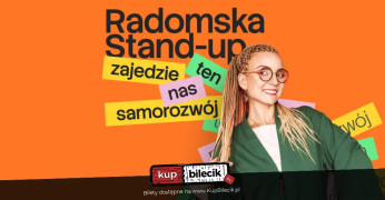 Pabianice Wydarzenie Stand-up Aleksandra Radomska ''Zajedzie nas ten samorozwój"