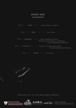 Łódź Wydarzenie Inne wydarzenie Dziady 2025. Słuchowisko