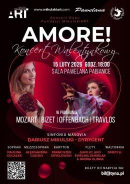Pabianice Wydarzenie Koncert Amore - Gala Walentynkowa
