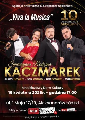 Aleksandrów Łódzki Wydarzenie Koncert "Viva La Musica"